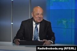 Геннадій Москаль у студії Радіо Свобода, 15 квітня 2019 року