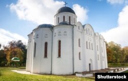 Собор Бориса й Гліба (Борисоглібський собор) в Чернігові часів України-Русі. Пам'ятка архітектури початку XII століття