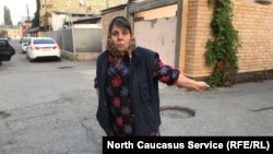 Жительница дома №5 по улице Азиза Алиева в Махачкале Нина Дробышева