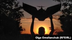 Аэроразведчик с ПБЛА на Донбассе