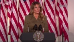 Він переможе COVID – Меланія Трамп виголосила промову на підтримку чоловіка на з'їзді республіканців Він переможе COVID – Меланія Трамп виголосила промову на підтримку чоловіка на з'їзді республіканців
