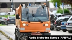 Vozilo komunalnog preduzeća Rad, 26. maja 2025.