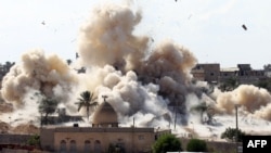 Рафах в октябре прошлого года, когда в городе проводилась армейская операция