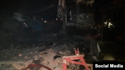 Ілюстраційне фото. Наслідки удару дрона по Полтавщині, 25 березня 2025 року