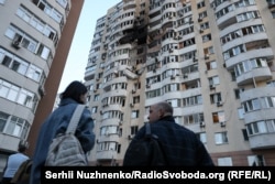 Наслідки російського удару по житловому багатоповерховому будинку Києва. 6 червня 2025 року