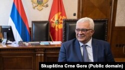 Predsjednik parlamenta Crne Gore Andrija Mandić