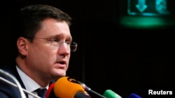 Russian Energy Minister Aleksandr Novak