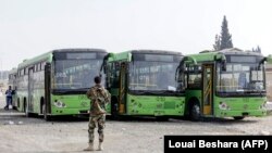 Автобуси від уряду Сирії для евакуації