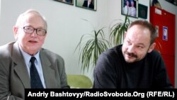 Осип Зінкевич (ліворуч) та Дмитро Стус