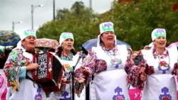 Казанда "Уйнагыз гармуннар" бәйрәме үтте Казанда "Уйнагыз гармуннар" бәйрәме үтте