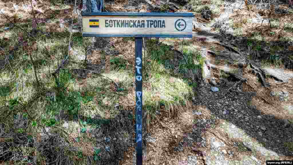 «Ура-патриоты» не обошли стороной указатель