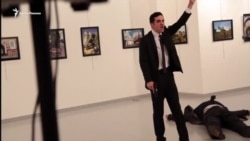 Посол России в Турции застрелен в Анкаре (видео) Посол России в Турции застрелен в Анкаре (видео)