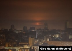 Киев под российской атакой. 22 октября 2025 года.