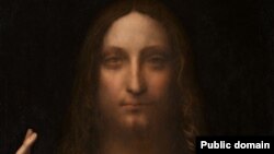 Картина художника Леонардо да Вінчі «Рятівник світу» (Salvator Mundi)