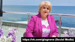 Глава российской администрации Алушты Галина Огнева