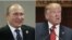 Володимир Путін (ліворуч) та Дональд Трамп