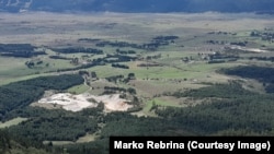 Lokacija na kojoj je planirana izgradnja fabrike za proizvodnju magnezija, septembar 2024.