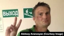 Михаил Беньяш после задержания, сентябрь 2018 года