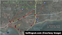 Наступление на Мариуполь: точки на территории России, откуда велись обстрелы, и их направления