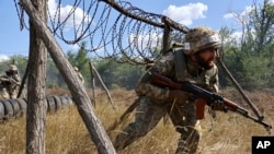 Vježba ukrajinskih vojnika u Zaporiškoj oblasti, 13. avgusta 2025.