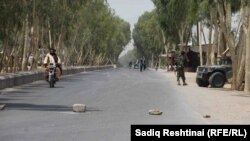 Імпровізований блокпост урядових сил у Кандагарі, 10 липня 2021 року