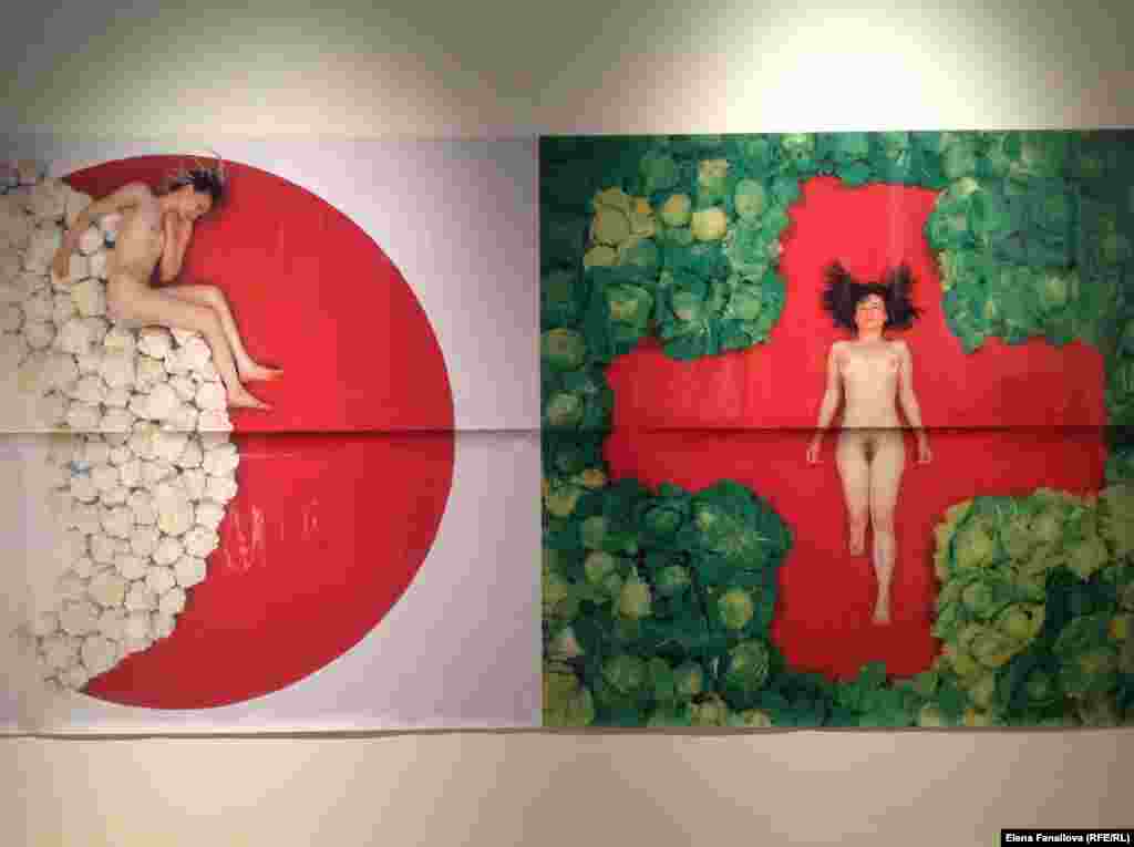 Катажина Козыра, "Кровные связи", 1995, Варшава. Посвящается войне в Боснии.