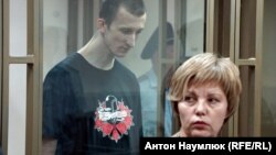 Адвокат Світлана Сидоркіна та її підзахисний Олександр Кольченко, архівне фото