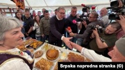 Aleksandar Vučić u Kosjeriću, 31. maj 2025.