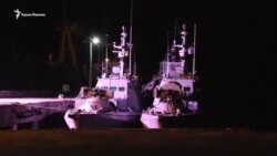 Зеленский встретил захваченные Россией украинские корабли (видео) Зеленский встретил захваченные Россией украинские корабли (видео)