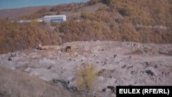 Lokacija kamenoloma "Kiževak" na kojoj su 16. novembra pronađeni posmrtni ostaci