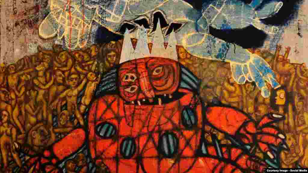 Виталий Кравец, фрагмент работы