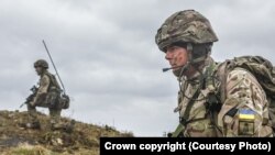 Антон Совенко під час навчань у Королівській військовій академії