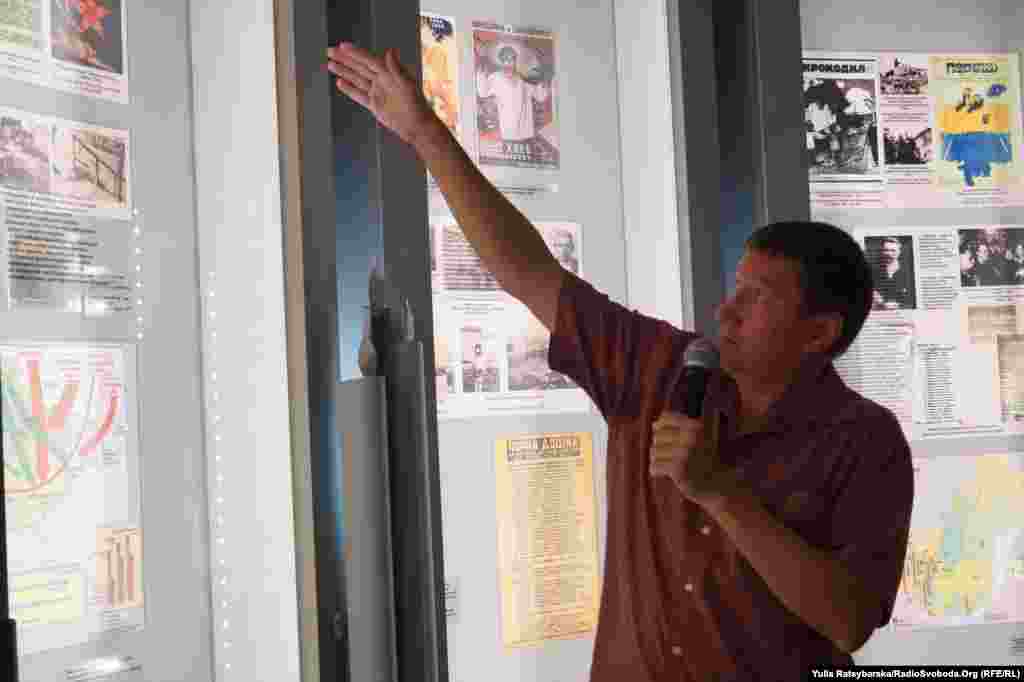 Науковий співробітник музею «Пам’ять єврейського народу та Голокост в Україні» Валентин Рибалко