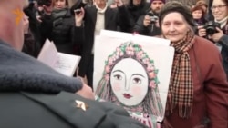 Антивоенная акция в Петербурге Антивоенная акция в Петербурге