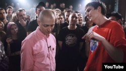 Рэперы Мирон Федоров и Вячеслав Машнов (Гнойный)