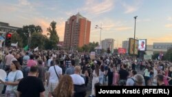 Protest u Novom Sadu, 5. septembra 2025.