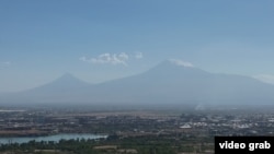 Вид на гору Арарат