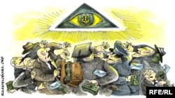 Політична карикатура Олексія Кустовського