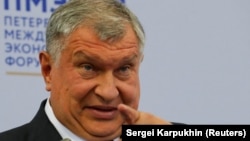 Rosneft Chief Executive Igor Sechin