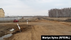 Дорога в омское село Полтавка