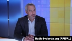 Руслан Рябошапка у студії Радіо Свобода