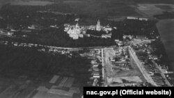 Почаївська лавра з висоти пташиного польоту, 1925 рік