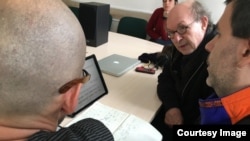 Иван Бушуев на воркшопе Бернара Каванна