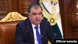 Tajik President Emomali Rahmon