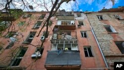 Наслідки російського обстрілу в Херсоні, травень 2024 року