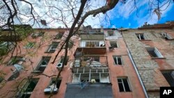 Наслідки попередніх російських атак на Херсон, архівне фото