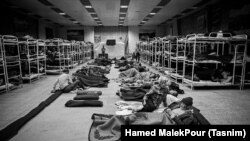 تصویری از یکی از گرمخانههای تهران