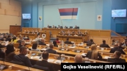 Sjednica Skupštine RS na kojoj se raspravlja o odluci o donošenju novog entitetskog ustava, Banjaluka, 12. mart 2025. godine