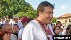 На снимке: Михаил Саакашвили
