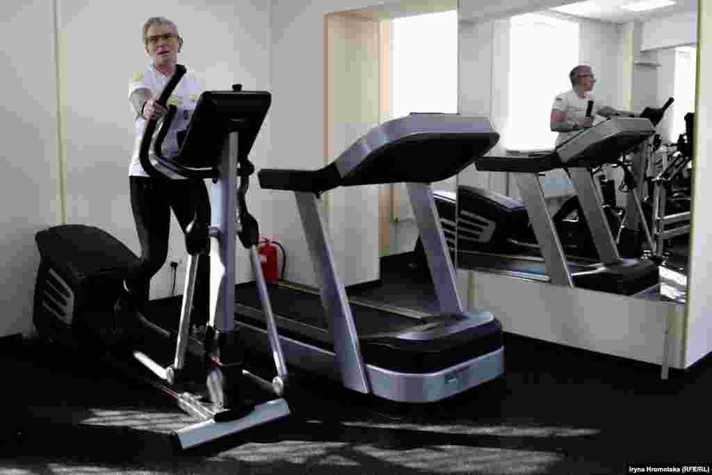 Учасниця збірної України на «Іграх нескорених» Юлія Паєвська тренується на олімпійській базі у Конча-Заспі